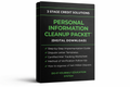 Personal Information Cleanup Packet™ (Digital Download)