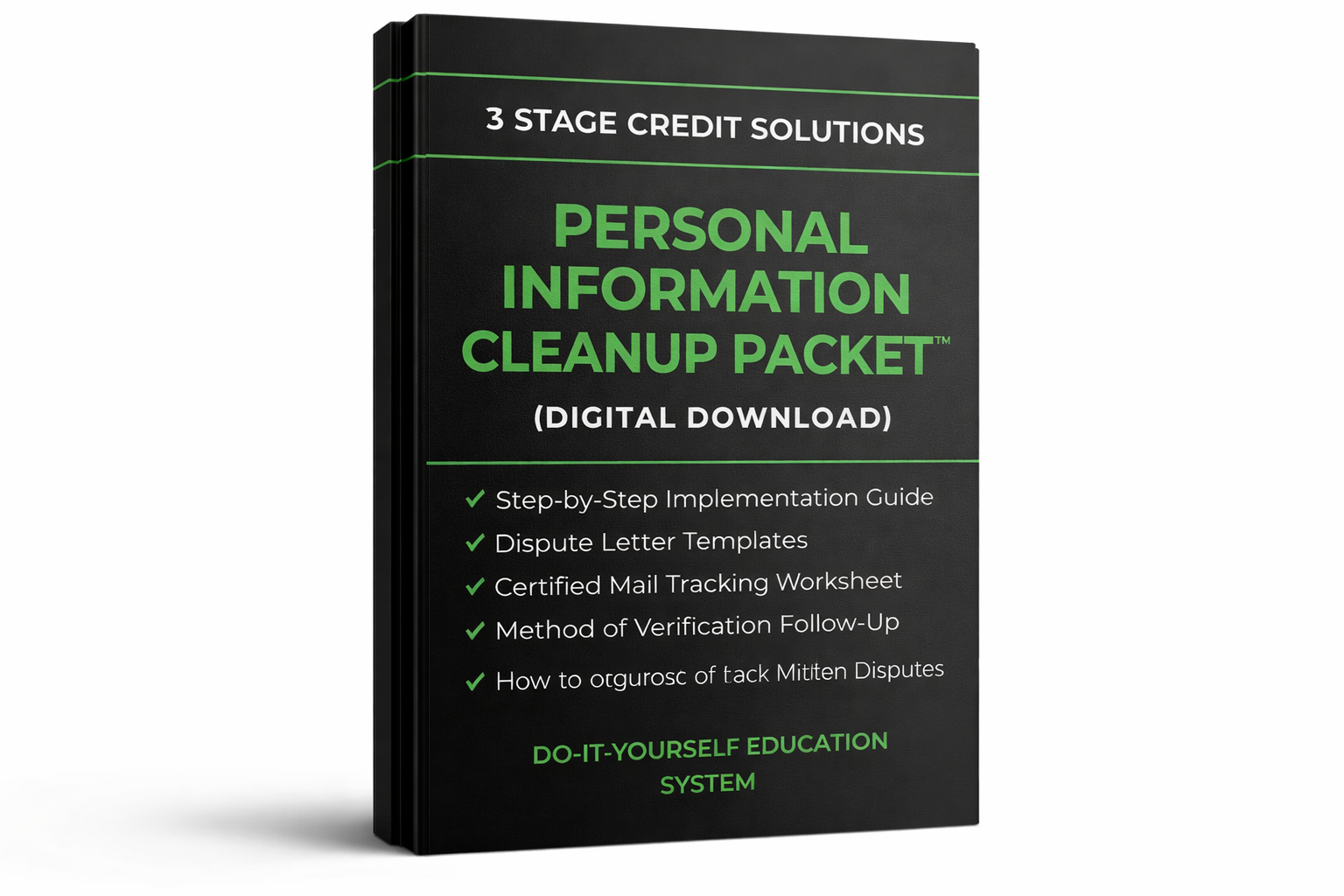 Personal Information Cleanup Packet™ (Digital Download)