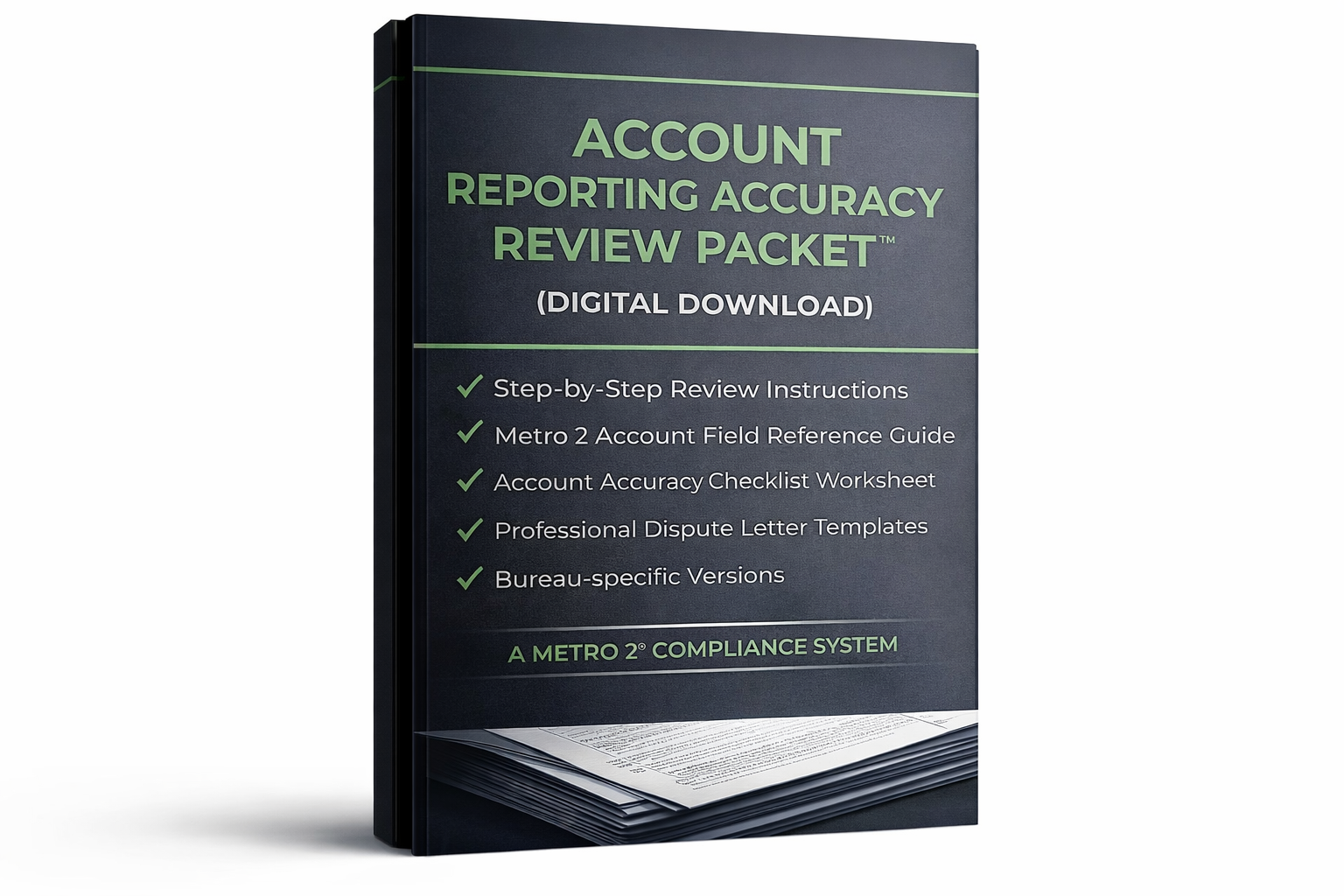 Account Reporting Accuracy Review Packet™